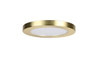 TAURI MAGNETIC RING FOR 12W PANEL IN SATIN BRASS FINISH