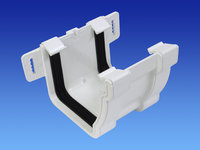 Wavin White Stormline Gutter Union 8T809 T9809W