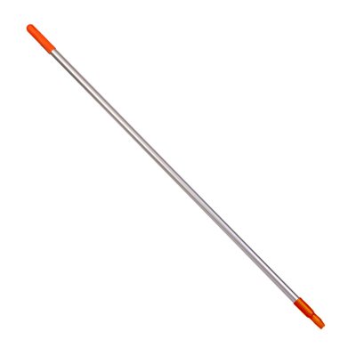 Handle - standard aluminium, threaded, 1300mm, orange