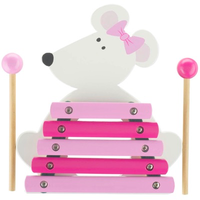 Pink Mouse wooden Xylophone