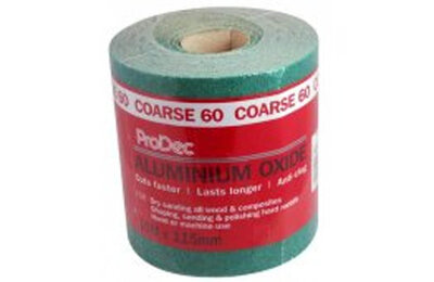 Aluminium Oxide Roll 60 Grit Coarse 10m