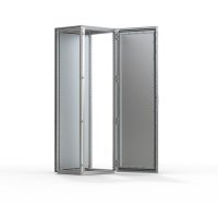 MCSS18065 nVent Hoffman Floor standing, 1800x600x500, Combinable enclosure, 1-door, with MP, stainle