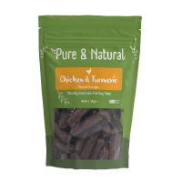 Pure & Natural Chicken & Turmeric Sausages 6cm 1kg
