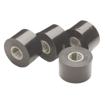 Pvc-band B50mmxL20m zwart