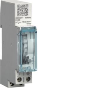 Hager 24Hr 1Mod W/Reserve Analgoue Timeclock EHN011