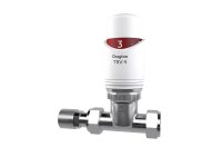 DRAYTON TRV4 1/2" STRAIGHT PLUS FIXED CHROME PLATED 0705156