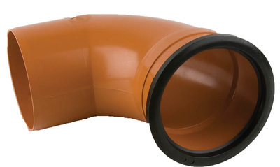 160mm 87.5 degree Single Socket Bend
