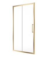 ASPECT 8MM FRAMED SLIDING DOOR 1800MM BRUSHED GOLD