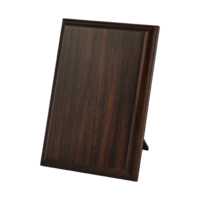 25x20cm (10x8'') Cherry Plaque with Strut