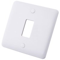 Iona 1 Gang 1 Module Grid Plate