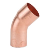 ENDFEED WRAS 15mm 6062 STREET ELBOW 45DG (C)