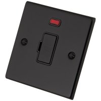 Black Metal 13A Unswitched Spur Neon 6082-041
