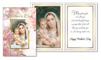 Mothers Day Card with Insert/Parchment   (86035)