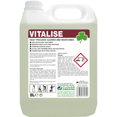 5L VITALISE DAILY POOLSIDE CLEANER & MAINTAINER