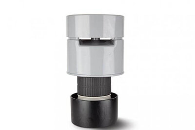 Soil 110mm Air Admittance Valve Solvent Socket Black