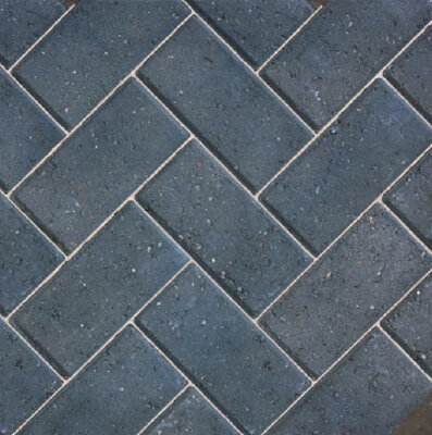 Bradstone 50mm Driveway Block Paving 200mm x 100mm x 50mm (Charcoal)
