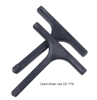 MANHOLE KEY RECESSED "Q/KEY" PER PAIR