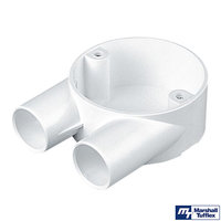 MT 20mm Round Conduit U Box