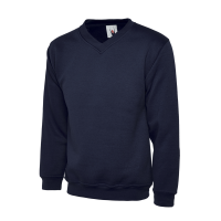 Premium V-Neck Sweatshirt, Navy