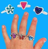 Medibadge Glitter Rings 144pk - DMI Ireland's Leading Dental Supplier - Next Day Delivery