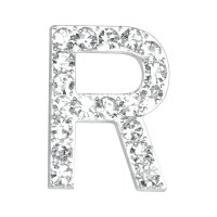 Small Diamante Letter "R" - 20mm