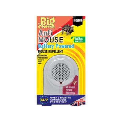 Big Cheese Anti-Mouse Battery Operated Sonic Repeller