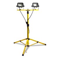 LUCECO LSLTTW2181V 110V TRIPOD WITH 2X LED FLOODLIGHT 5000K