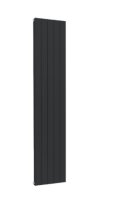 Tucker French Kingswood 1800 x 376mm Double Panel Anthracite Vertical Radiator (Heating Only)