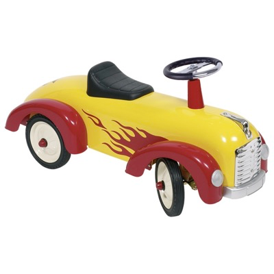 Children's Ride-on Car with Flames