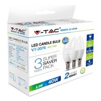 LED Candle E14 3 Pack