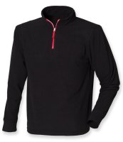 Finden & Hales 1/4 Zip Piped Fleece Top