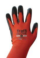 GLOVES (PAIR) RED/BLACK PERFECT FIT TG1010-09