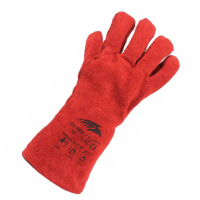 Welding Gauntlet, Red