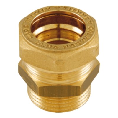 Rechte koppeling DN12 x 1/2M