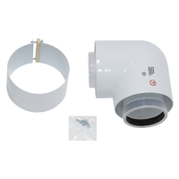 Vaillant EcoTec 125mm 90 Degree Elbow 303210