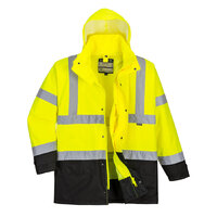 Hi-Vis Executive 5-in-1 Jacket in Yellow/Black