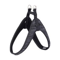 Rogz Fast Fit Harness Black Medium - Special Order Item