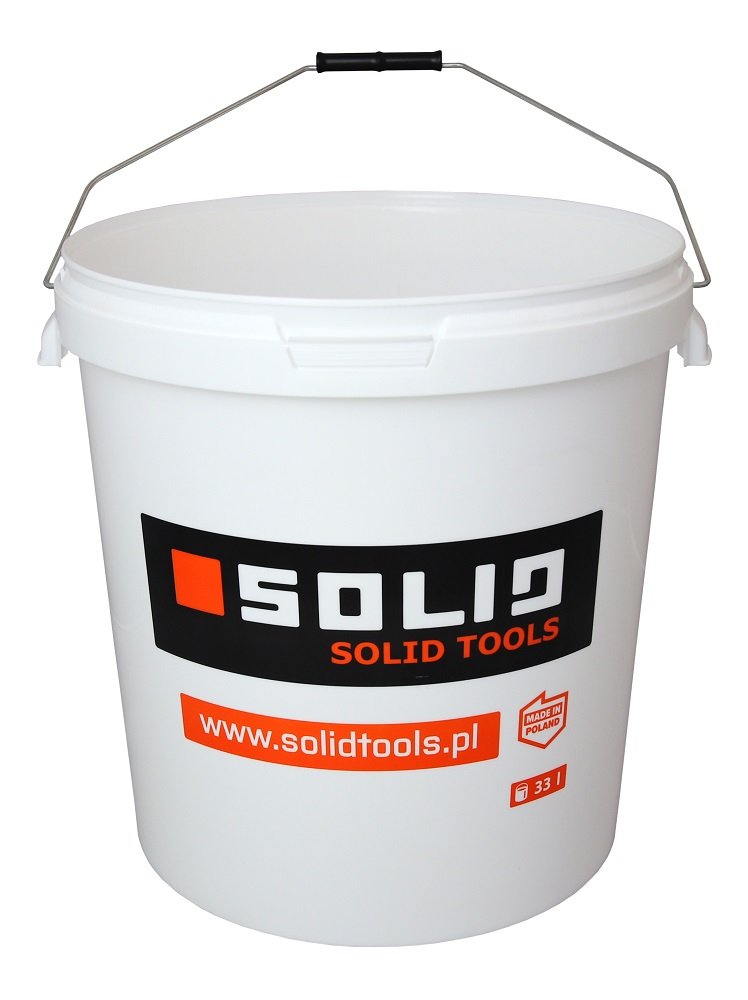 SolidTools Mixing Bucket complete with Lid 33 Litre 5426 & 5427