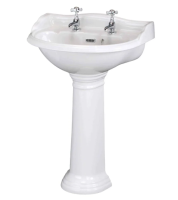 ADARE 600mm BASIN 2 TAP-HOLE (NIKO)