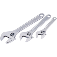 Draper Redline&reg; Adjustable Wrench Set (3 Piece)