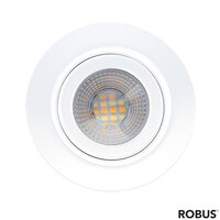 Robus LEDRGE6CCT4-11 6W GEM CCT IP65 Directional Downlight White