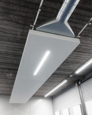 Projectreferentie klimaatplafond eiland hybride
