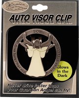 Car Visor/Luminous/Guardian Angel Son   (72796)