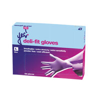 Deli-Fit gloves Blue Large (Box 100)