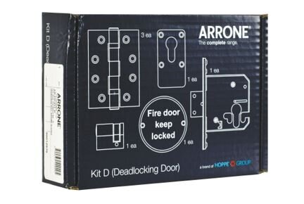 Arrone Fire Door Kit Deadlocking Door (Kit D) XD