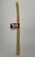 K9 Chew Co. Mega Buffalo Skin Braid Stick x 20