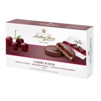 Anthon Berg cherry in rum marzipan in dark chocolate  12x220g