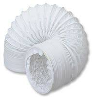 ATC 150mm 6" PVC Ducting 6Mtr White P0180/152/35