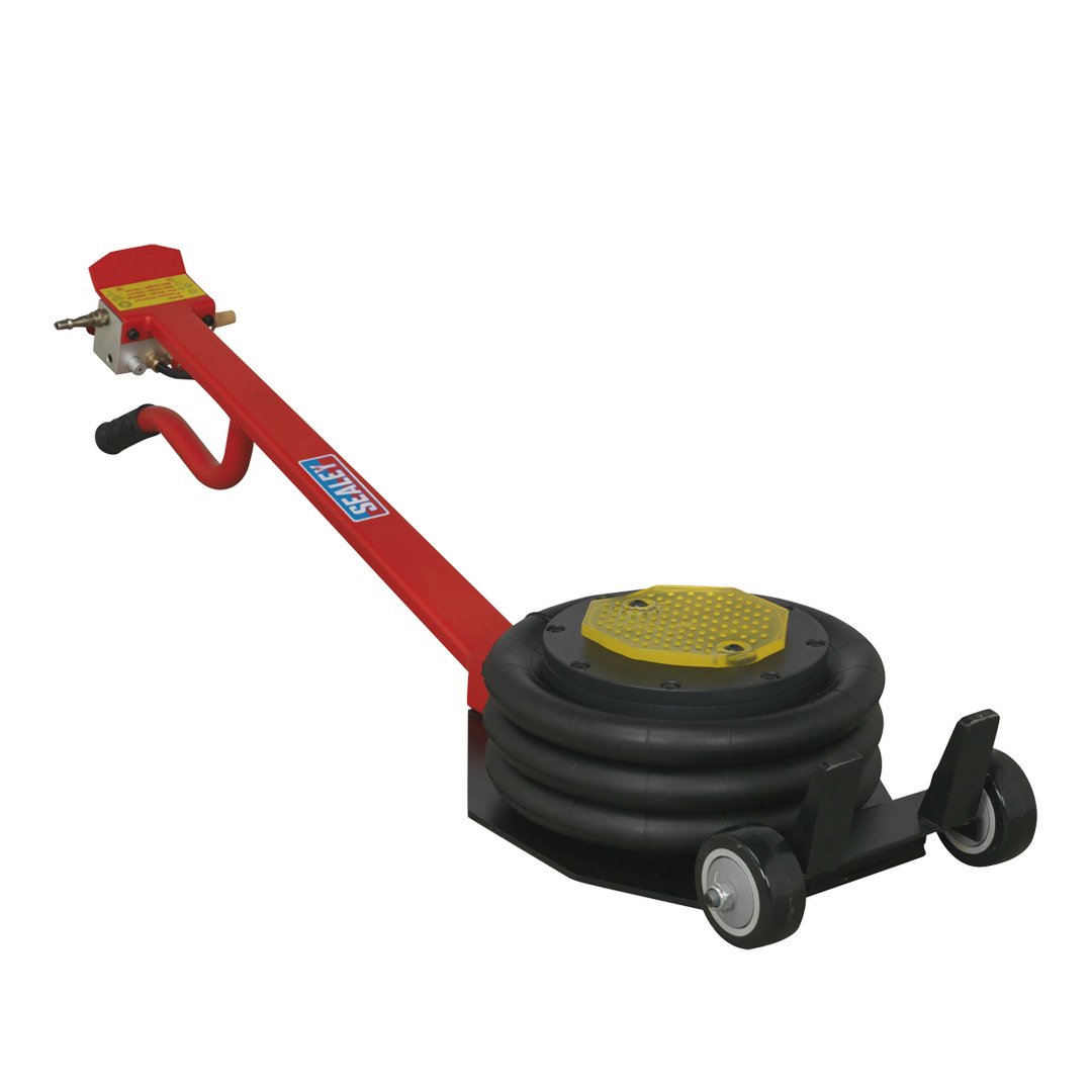 Sealey Premier Air Operated Fast Jack 3tonne 3-Stage - Long Hand