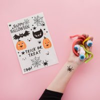 Halloween Character Temporary Tattoos - Pack of 2